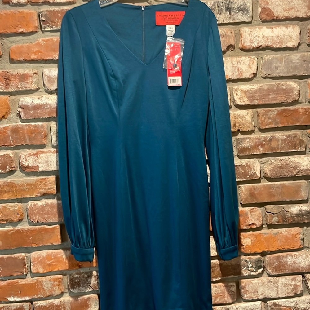 B Michael America red collection dress nwt $175